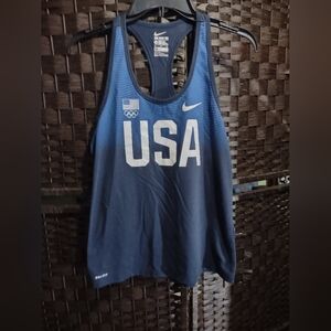 Nike Team USA Dri-FIT Racerback Tank Top Women's M